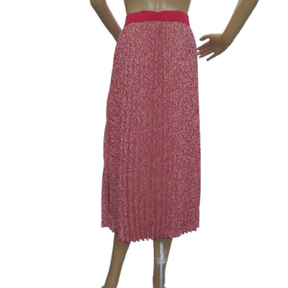 Vince Camuto Pleated Midi Skirt - Picture 5 of 7